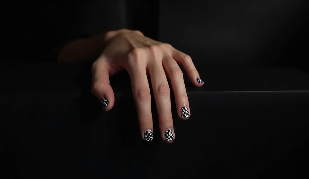 4. Neon Checkerboard