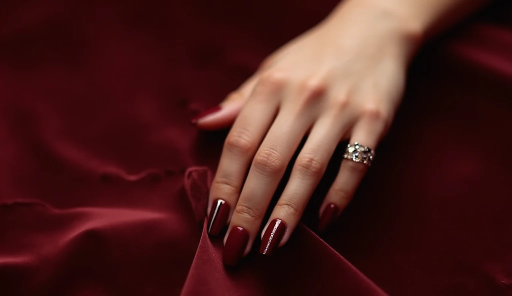 Burgundy Velvet Matte