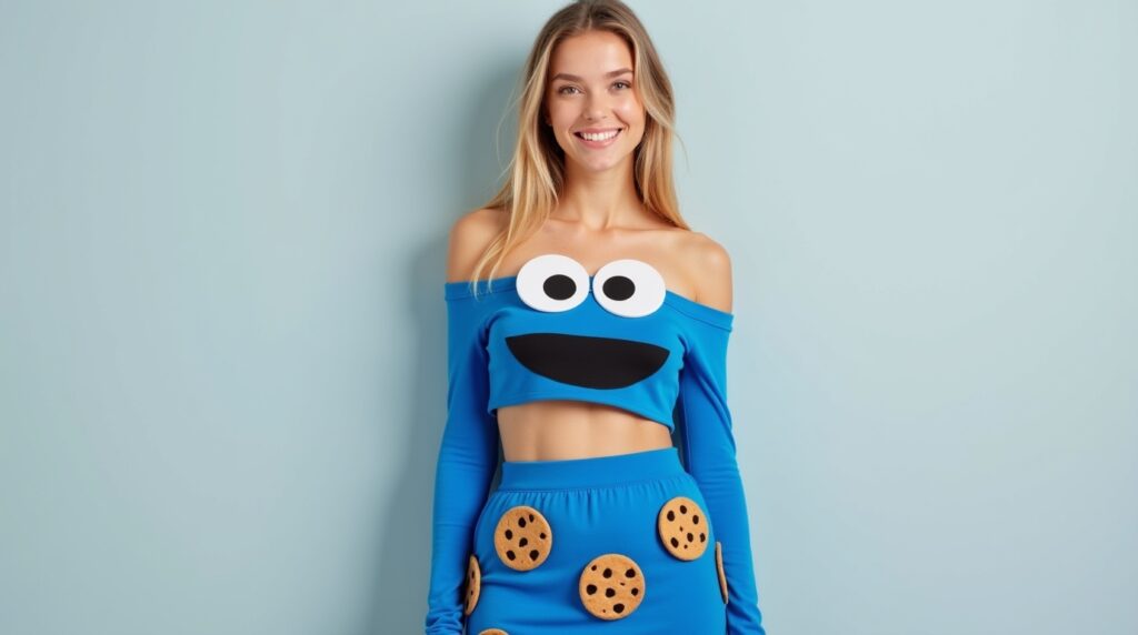 DIY Cookie Monster Costume