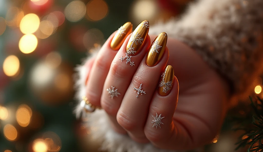 Gold & Frost Accents