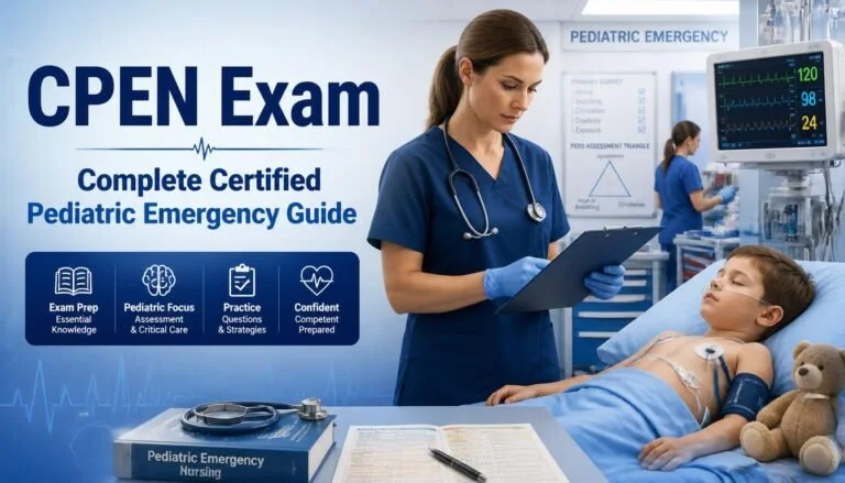 CPEN Exam A–Z The Complete Certified Pediatric Emergency Nurse Guide